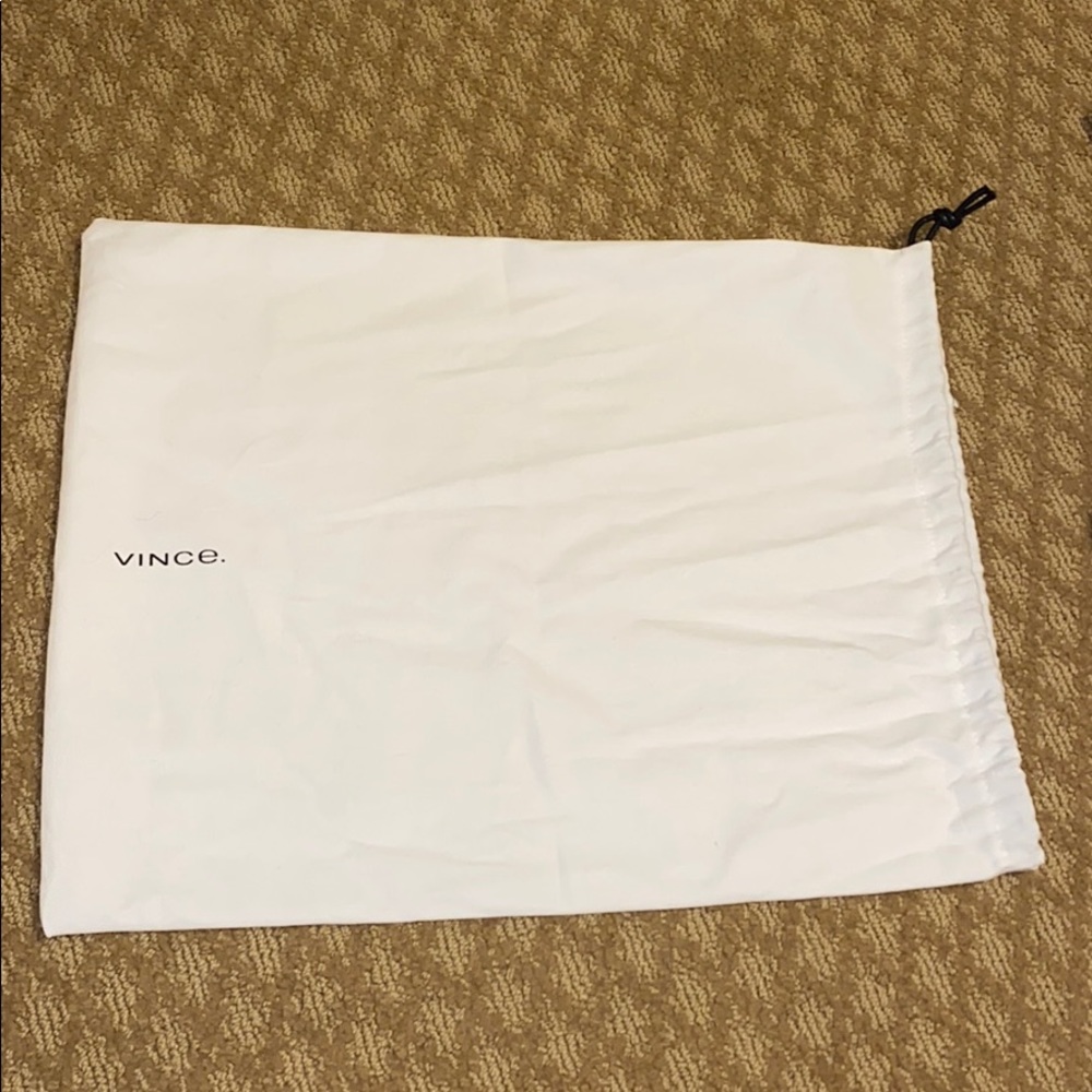 Vince Shoe Bag - white